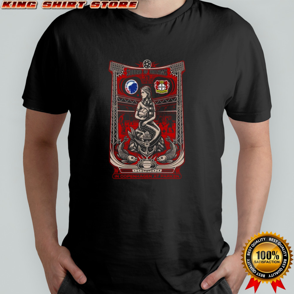 Copenhagen vs Leverkusen Parken Stadium 09.18.2025 T-shirt