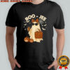 Coquette Leopard Ghost Coffee Boo JEE Halloween Boujee Ghost shirt