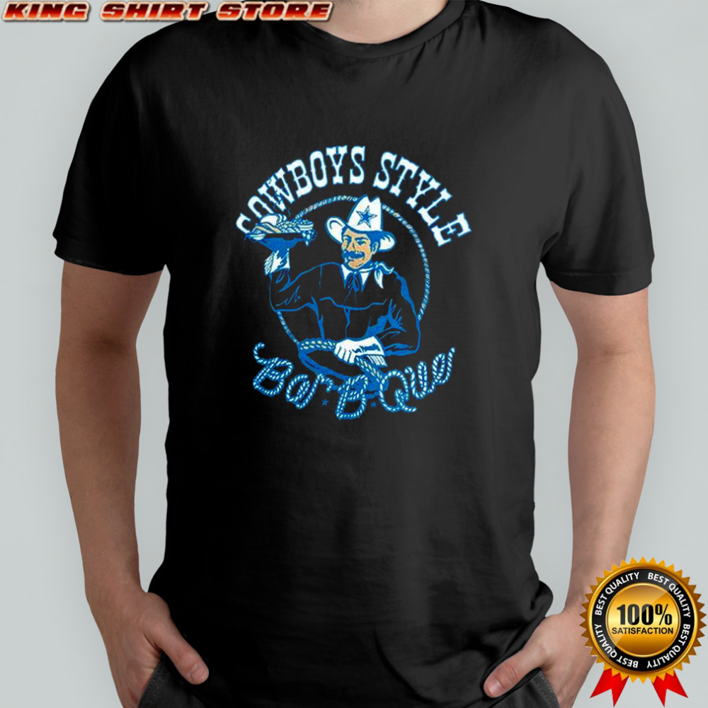 Cowboys Style Bar Bow Cowboy Serving Chili shirt