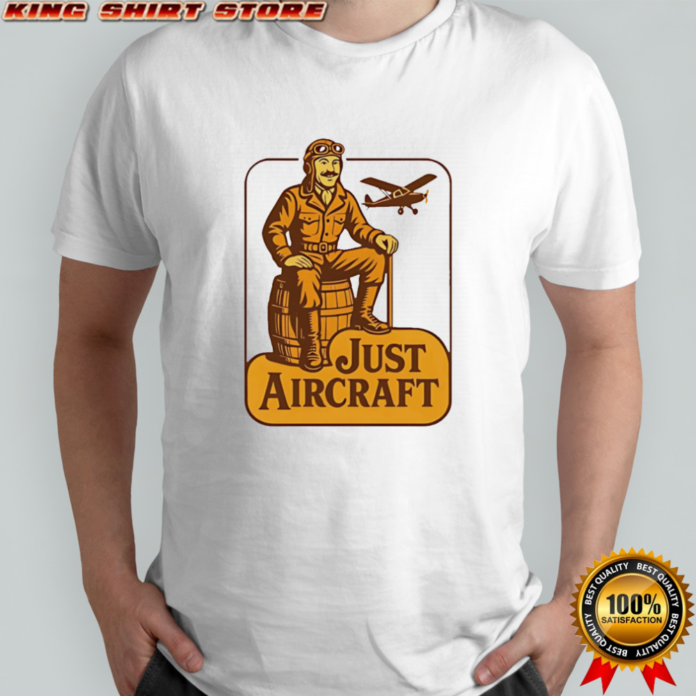 Cracker Barrel Just Aircraft shirt