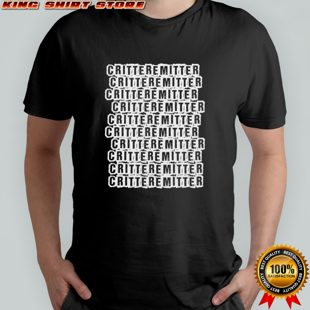 Crittere mitter logos shirt