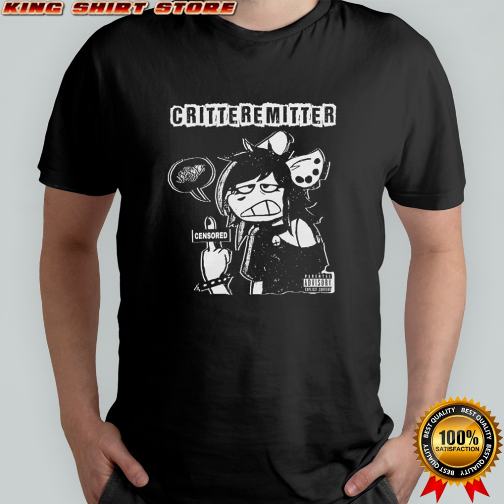 Critteremitter Censored logo shirt