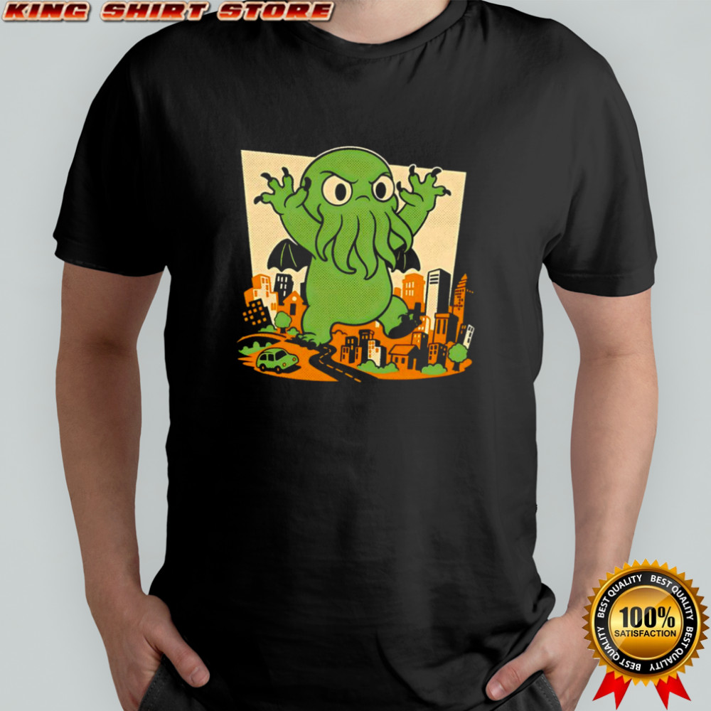 Cthulhu City Destruction shirt