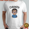 Cubanito glasses Cuba flag shirt