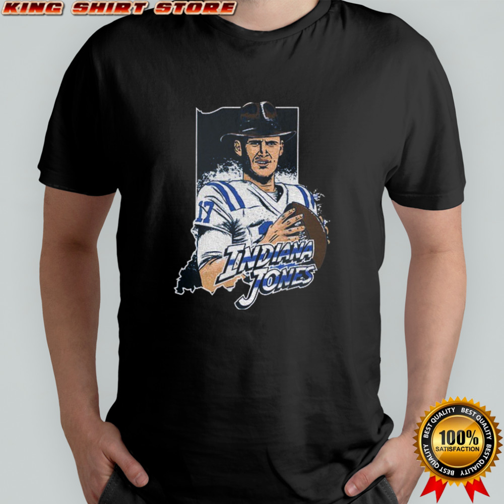 Daniel Jones 17 Indianapolis Colts Indiana Jones shirt