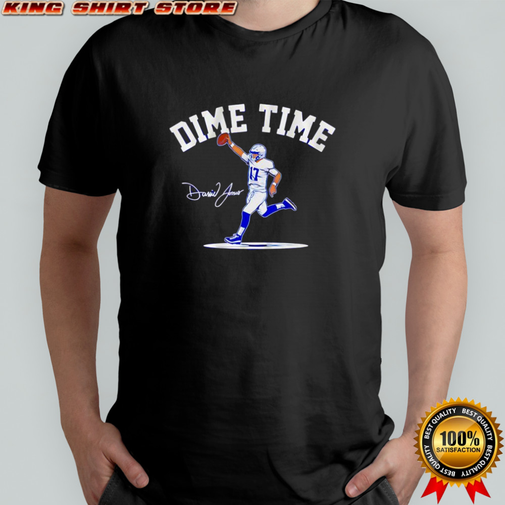 Daniel Jones Indianapolis Colts Dime time singnature shirt