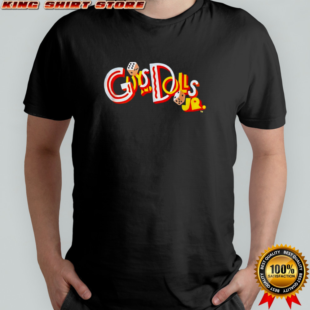 David Boreanaz wearing Guys and Dolls Jr shirt