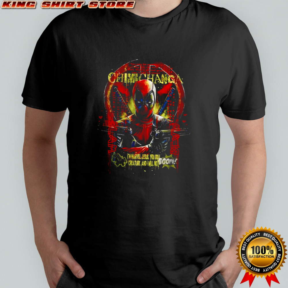 Deadpool Chimichanga art shirt