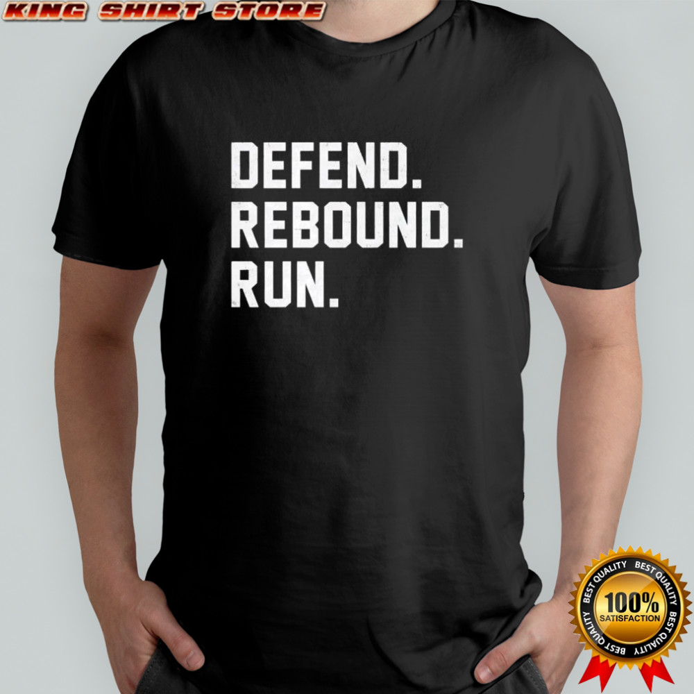 Defend rebound run Michigan State Spartans shirt