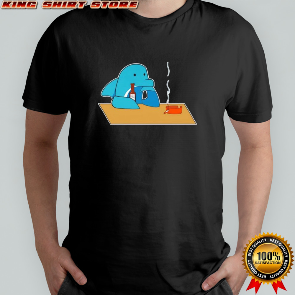 Degenerate Porpoise Dolphin graphic shirt