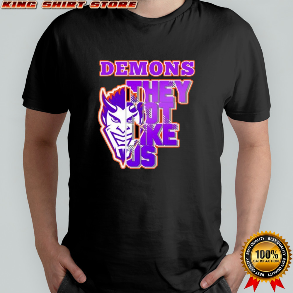 Demons They Not Like Us Devil Mascot shirt