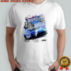 Denny Hamlin Checkered Flag 2025 Enjoy Illinois 300 Race Winner shirt