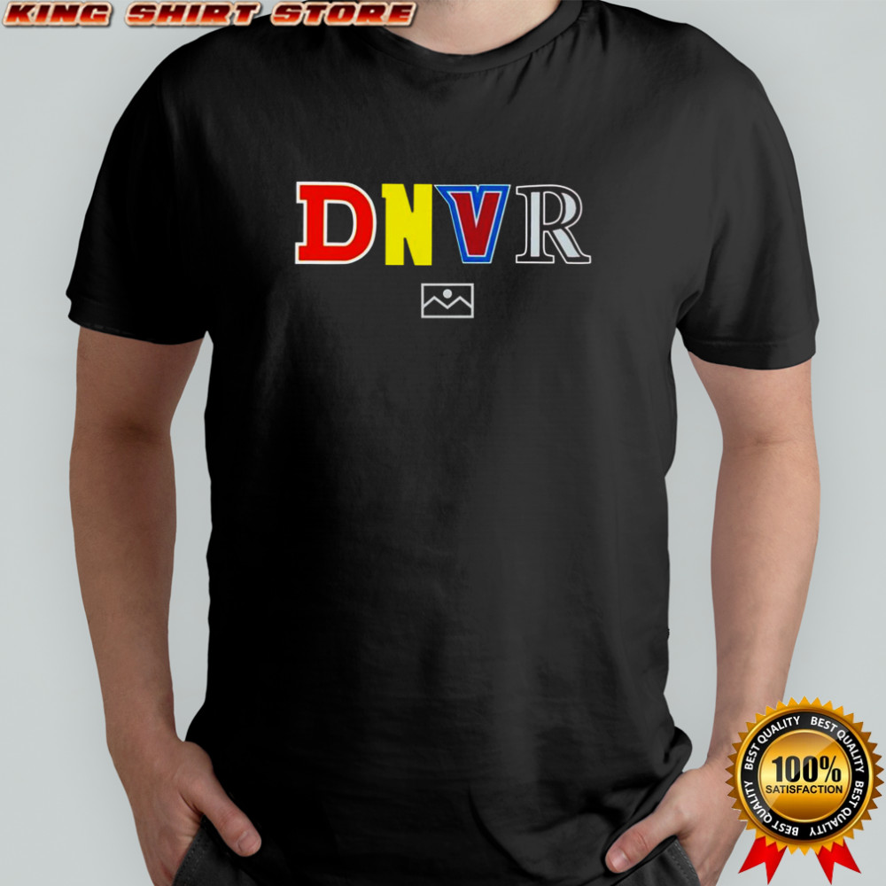 Denver Broncos DNVR Letters T-Shirt