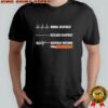 Denver Broncos Football NFL normal heartbeat deceased heartbeat heartbeat watching shirt