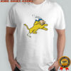 Detroit Lions x Minnesota Vikings logo combination funny graphic shirt