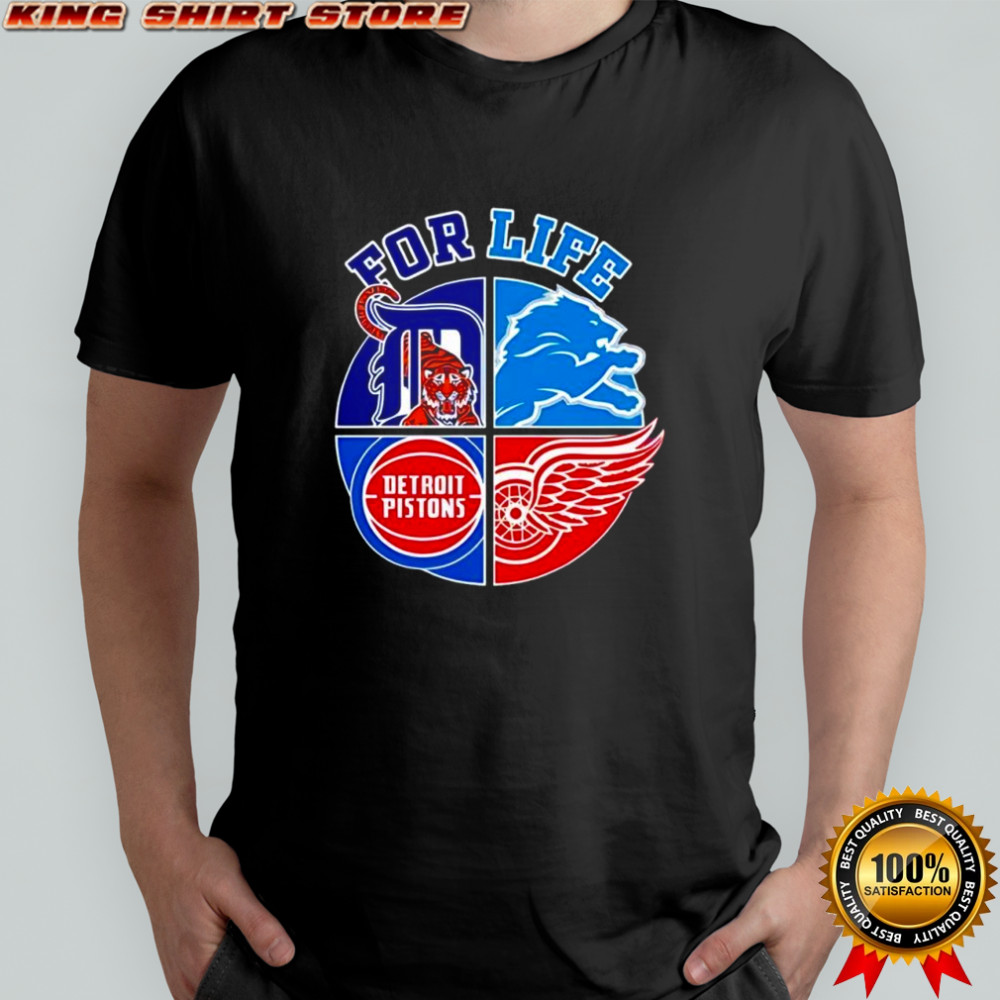 Detroit Sports for life logo shirt