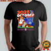 Detroit Tigers 2025 October baseball team helmet mascot logo graphic shirt