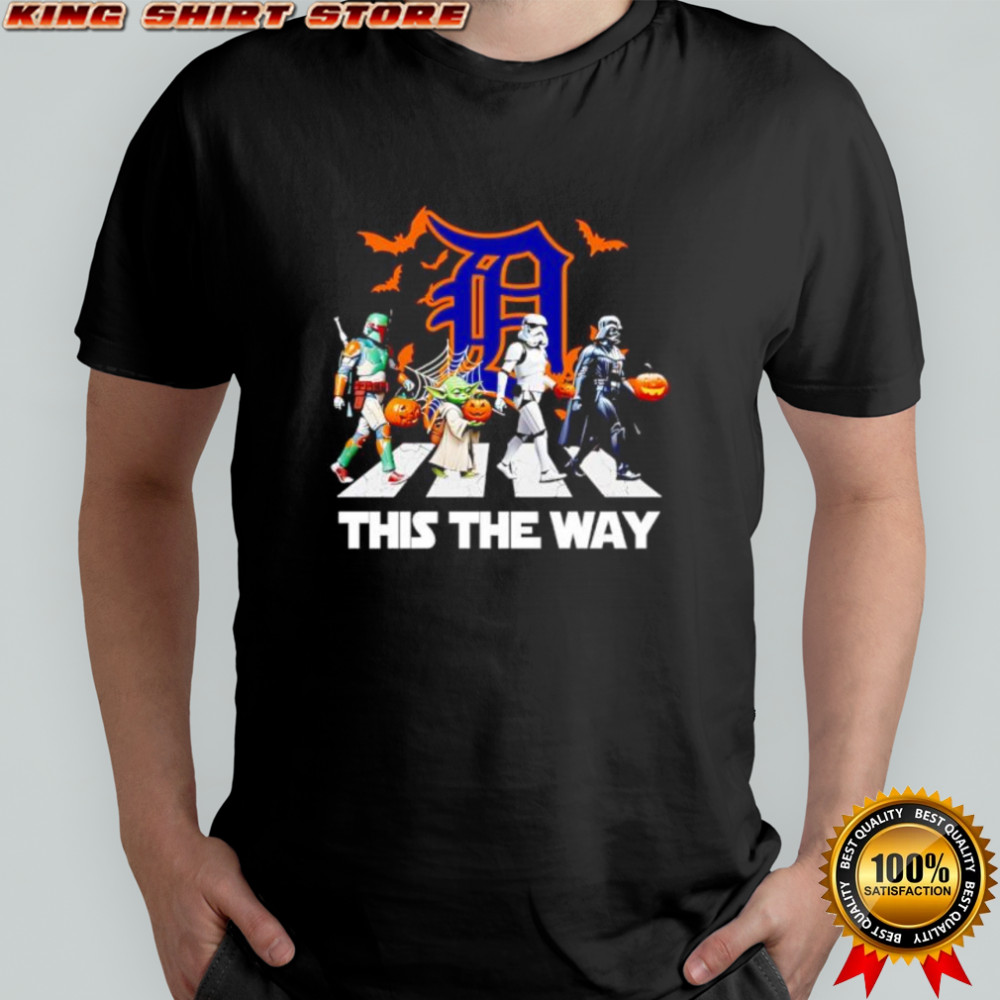 Detroit Tigers Star Wars This The Way Halloween shirt