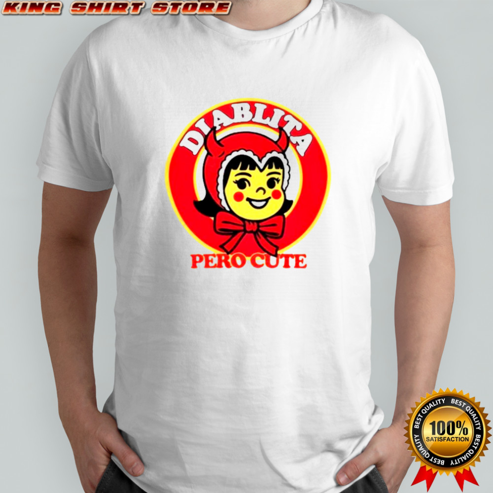 Diablita Pero Cute Ringer T-Shirt