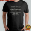 Did You Know If You Treat Conservatives The Same Way They Treat Minorities They Get Very Upset T-Shirt