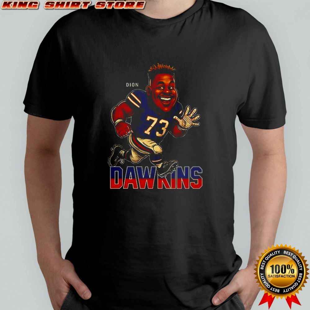 Dion Dawkins Football Caricature Cartoon shirt