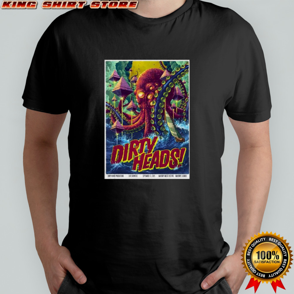 Dirty Heads September 13 2025 McHenry Music Festival In McHenry IL Shirt
