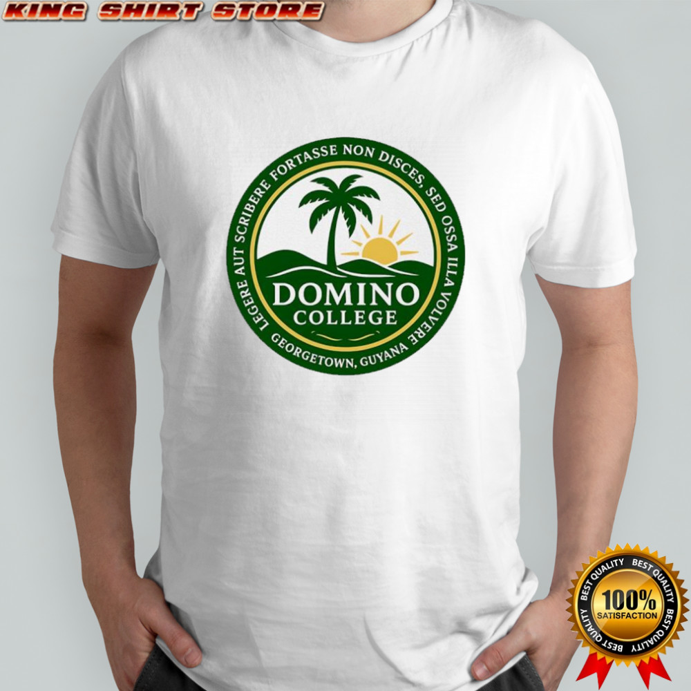 Domino College logo shirt