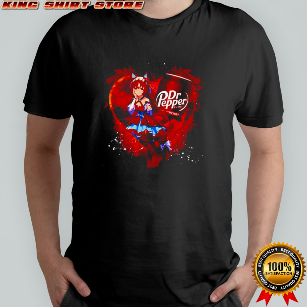 Dr Pepper Cherry Anime shirt