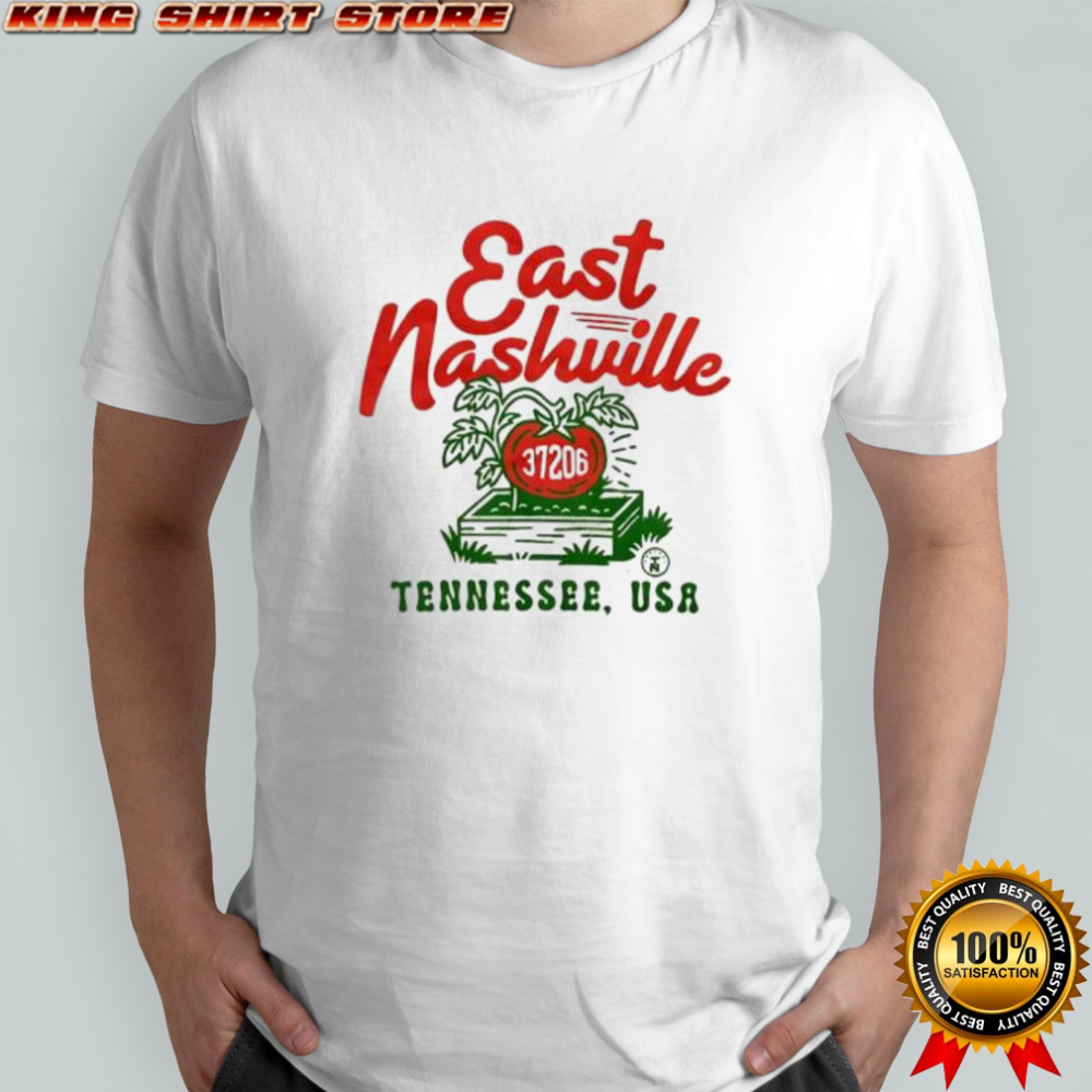 East Nashville Tennessee USA 37206 Tomato shirt