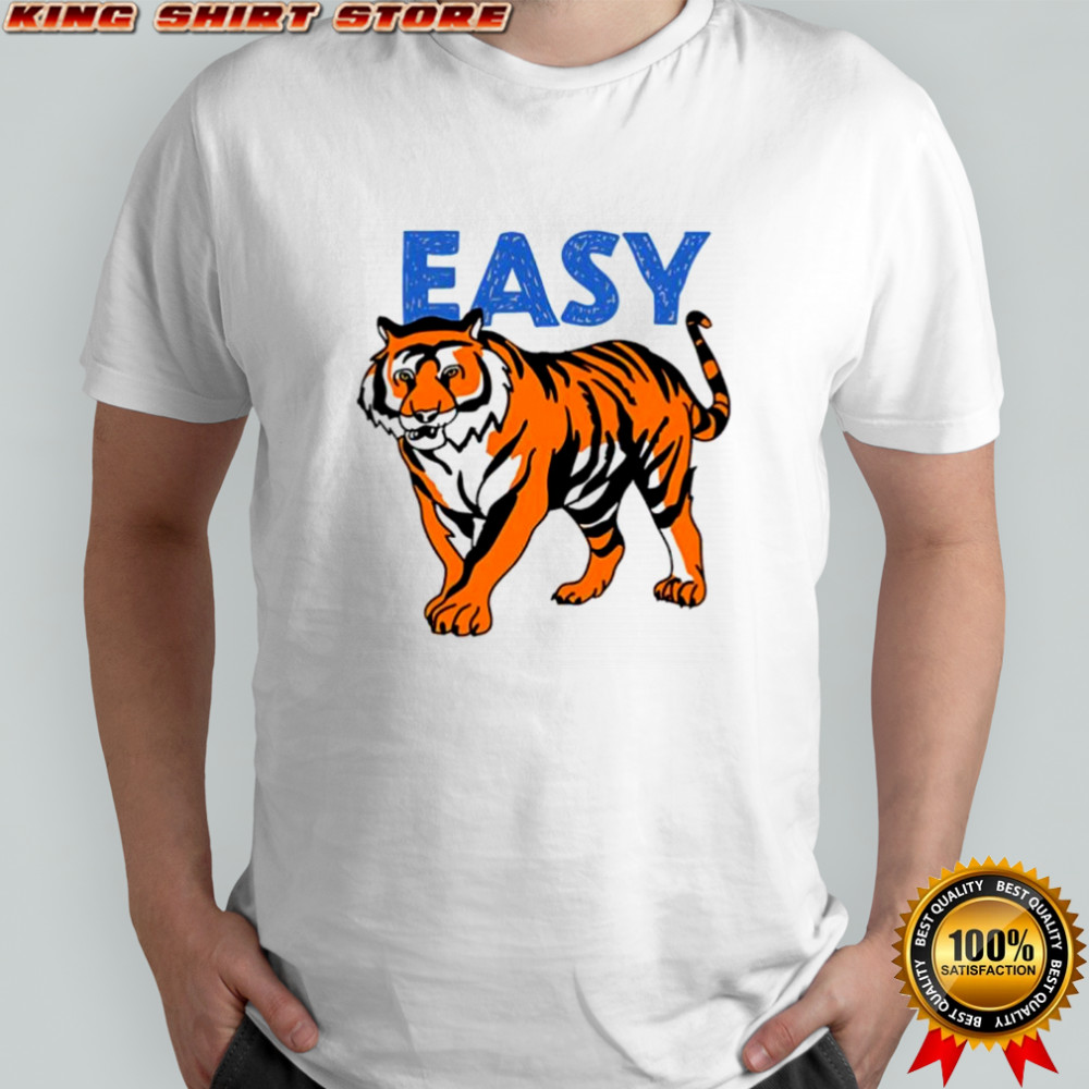 Easy tiger wild animals graphic shirt