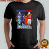 Emmitt Smith Dallas Cowboys and Vince Young Texas Longhorns City Skyline shirt