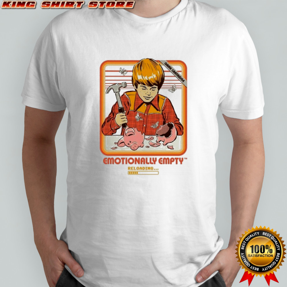 Emotionally Empty Reloading Game Cartridge T-shirt