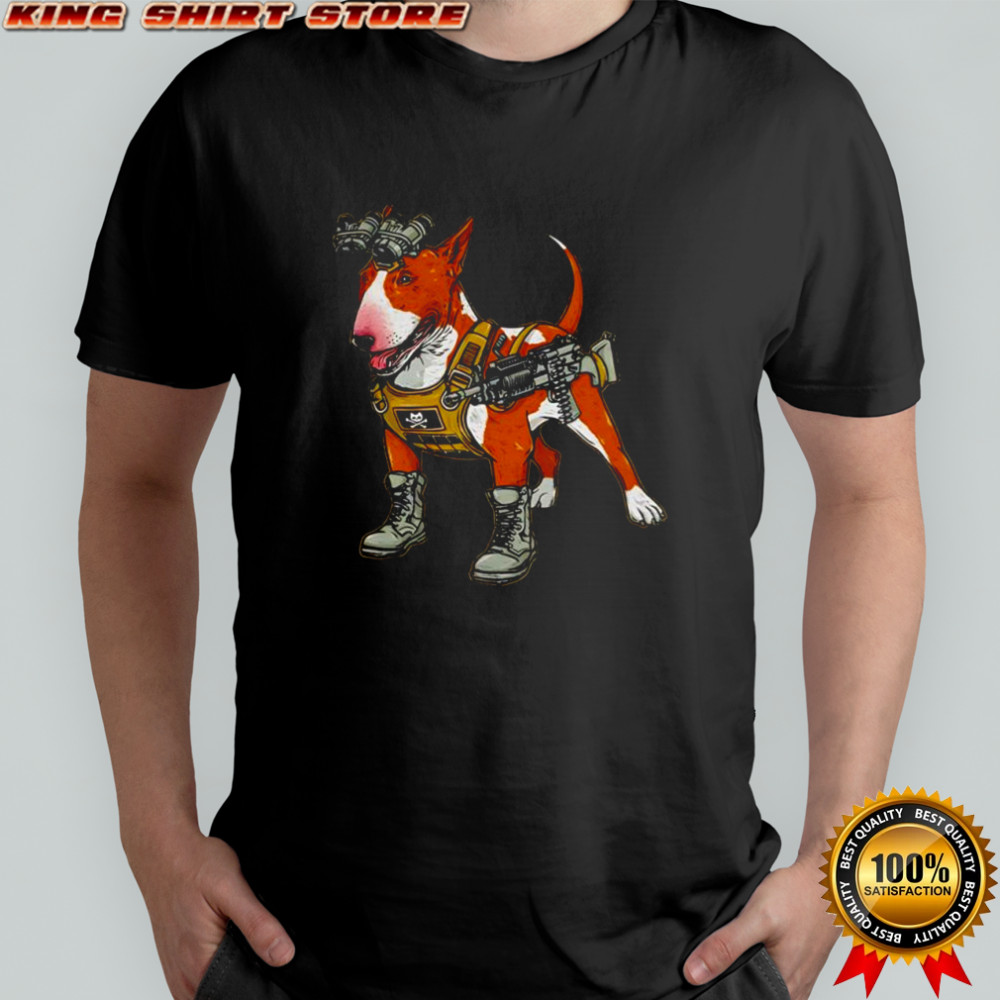 English Bull Terror dog shirt