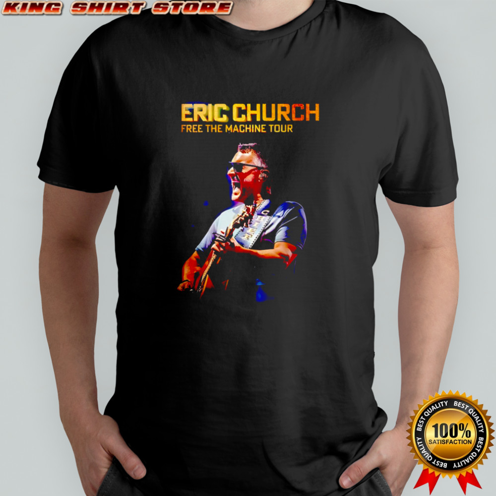 Eric Church Free The Machine Tour 2025 2026 North America Schedule shirt