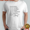 Erika Kirk Speech Choose Christ choose prayer choose courage shirt