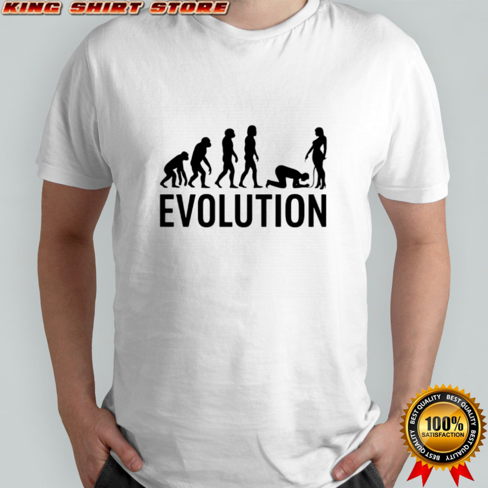 Evolution funny graphic shirt