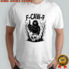 F-Caw-F Gothic Raven middle finger shirt