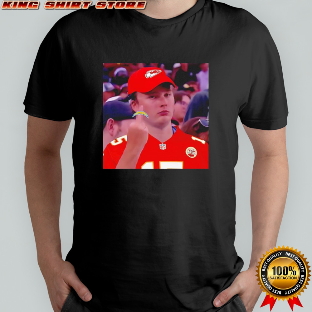 Fan KC Chiefs fuck LA Chargers meme shirt