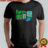 Farm Aid 2023 September Noblesville Indiana Festival Logo T-shirt