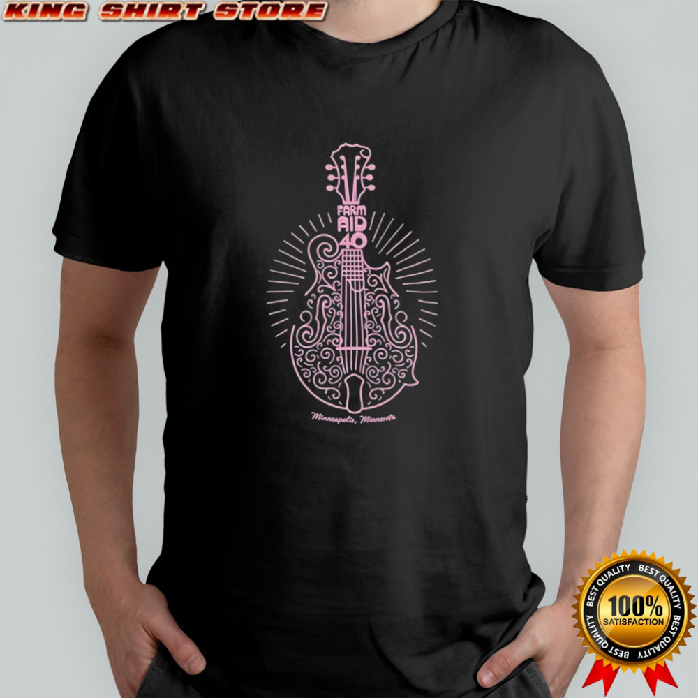 Farm Aid 40 Mandolin T-Shirt