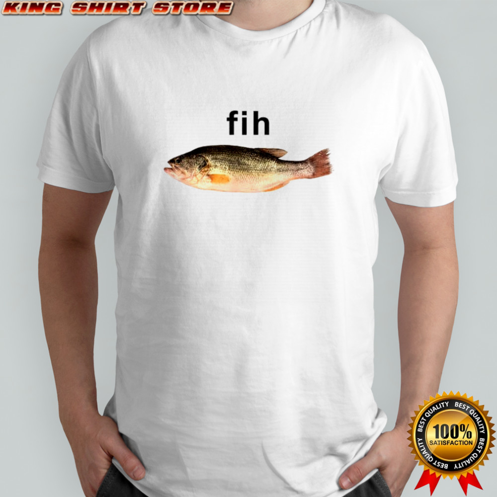 Fih fish meme brain rot shirt