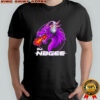 Fire Breathing Dragon with Headphones shirt