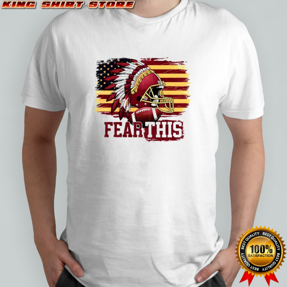 Florida State FSU Fear this American flag shirt