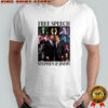 Free Speech Stephen And Jimmy Jimmy Kimmel Political Satire Eras Tour shirt