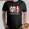 Friends Horror Movie Characters Halloween Parody shirt