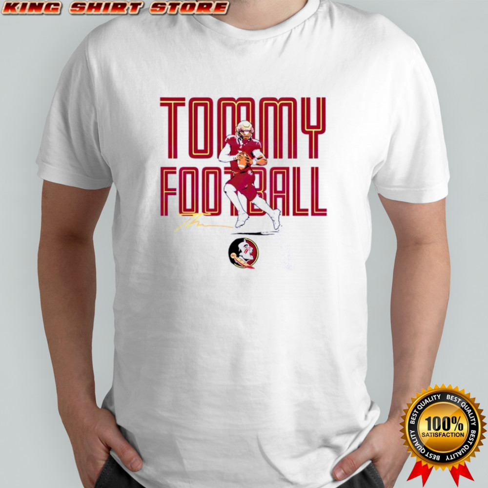FSU Florida State Seminoles Tommy Castellanos Tommy Football Signature Shirt