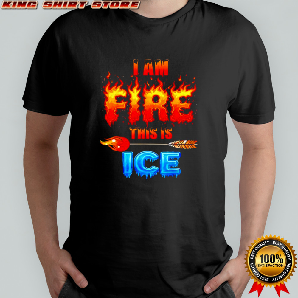 Funny Ice This is Fire Costume Halloween Family Matching shirt