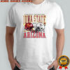 Gameday Showdown Iowa State Cyclones and Arizona Wildcats football helmet 2025 shirt