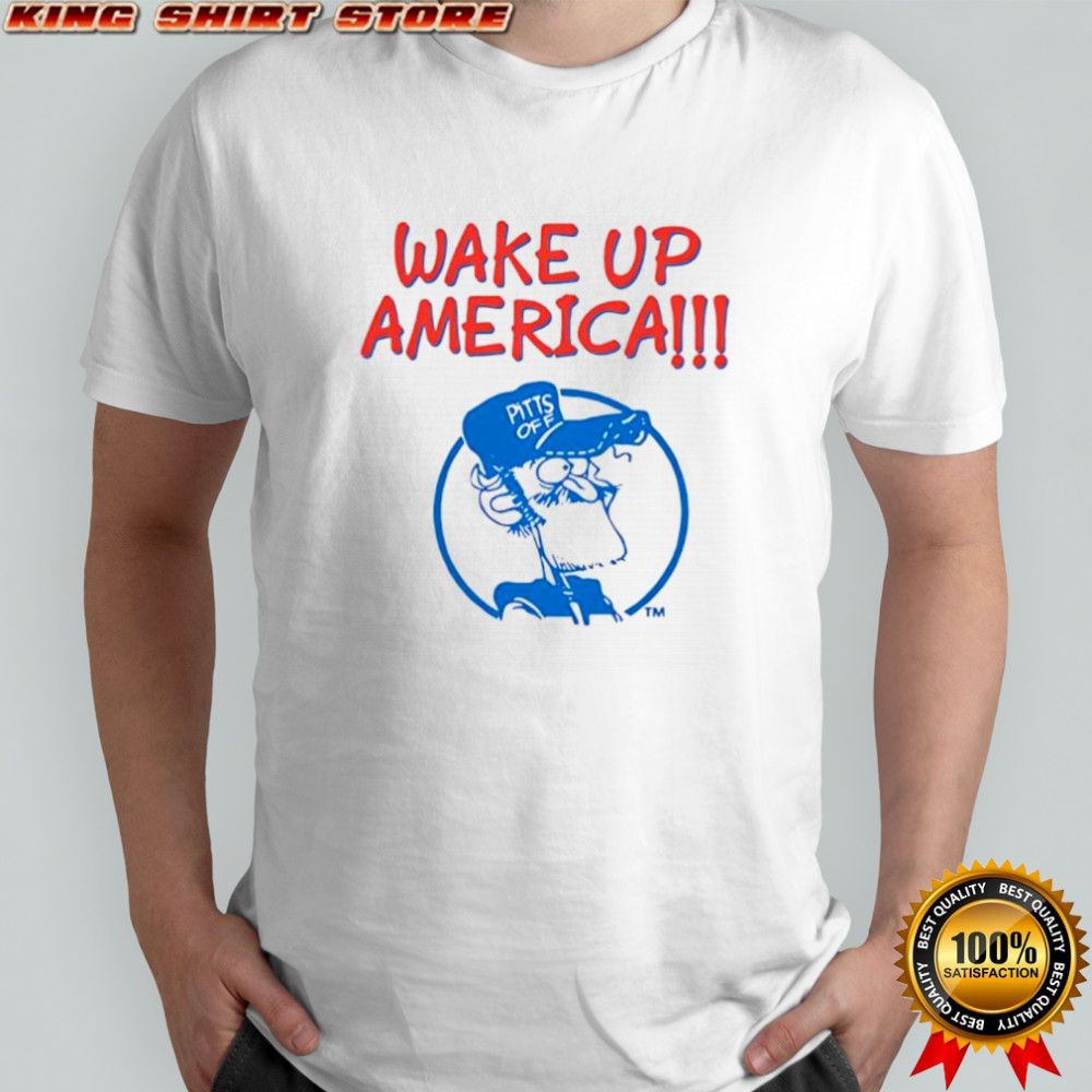 Gary Burbank wake up America shirt