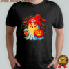 Ghost drink coffee Kansas City Chiefs Halloween shirt